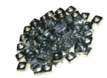 Nakrętka kwadratowa M4 DIN-562 Zn 100szt