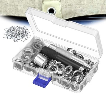 OCZKA DO PLANDEKI BANEROWE PLANDEK Z ZAKUWAKIEM OCZKARKA DO OCZEK 10MM *100