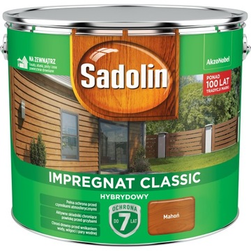 Sadolin Classic Hybrydowy Mahoń 7 9L