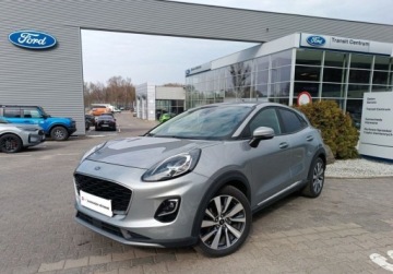Ford Puma II Crossover 1.0 EcoBoost mHEV 125KM 2022 Ford Puma 125KM mHEV Automat TitaniumX SalonPL SerwisASO FV23 P.Zima Gwara, zdjęcie 1