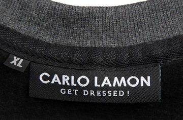 Oryginalna niebieska bluza męska Carlo Lamon - L