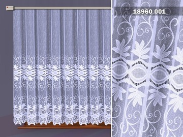 ЖАККАРДОВЫЙ ШТОР 18960/160 С УЗОРОМ В ПОЛОСКИ