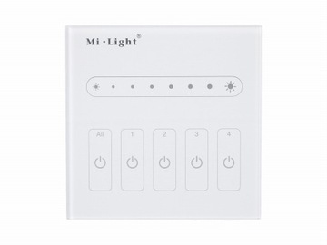 Sterownik LED MiLight panel 4-strefy MONO 230V