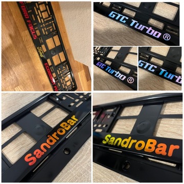 РАМКА ДЛЯ НОМЕРНОГО ЗНАКА ПО СВОЕЙ ИНСТРУКЦИИ