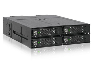 Корпус ICY DOCK с 4 отсеками M.2 NVMe SSD PCIe 4.0 для отсека для внешнего диска
