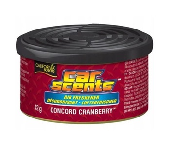 ZAPACH CALIFORNIA SCENTS CONCORD CRANBERRY