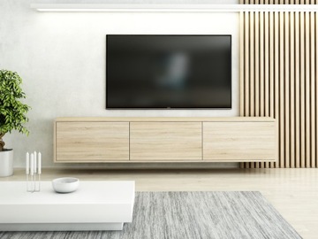 ВЫСОКИЙ ПОДВЕСНОЙ ШКАФ ПОД ТЕЛЕВИЗОР 200, СОВРЕМЕННЫЙ КАШМИР