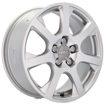 4× DISK HLINÍK AUDI OE 8R0601025E 7.0" X 17" 5X112 ET 37