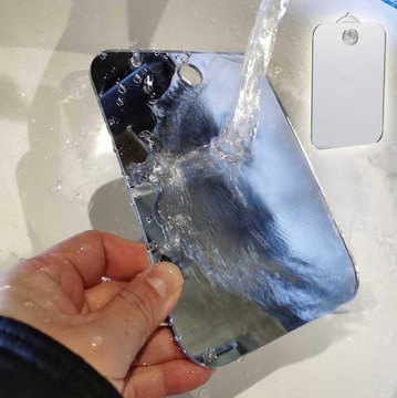 Зеркало для душа Антизапотевающее акриловое зеркало с присоской