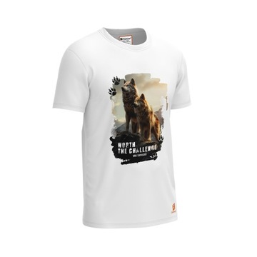 KOSZULKA T-shirt krótki rękawek bawełna organiczna Challenge XXL
