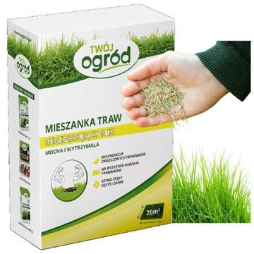 TRAWA 500g nasiona trawy REGENERACYJNA RENOWACYJNA DOSIEWKA 500g