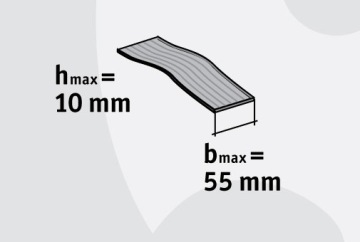 ТРАПЕЦИЙНЫЕ НОЖНИЦЫ ДЛЯ ПЛОСКИХ КАБЕЛЕЙ LOWE 3806