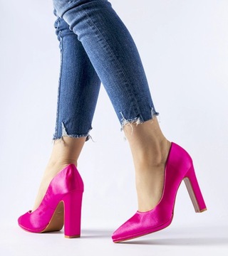Розовые туфли на высоком каблуке 26987 26987, размер 38
