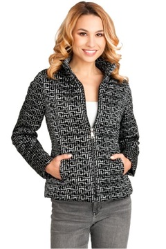 ПУХОВИК ПЕРЕХОДНЫЙ ЖЕНСКИЙ СТЕГАНЫЙ, БЕЛЫЙ