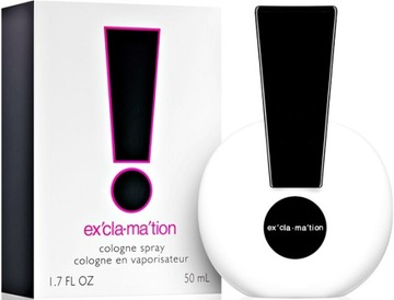 Coty Exclamation Perfumy Damskie EDC Woda Kolońska Wykrzyknik 50ml