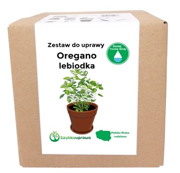 Zestaw do Uprawy zioła OREGANO LEBIODKA NA PREZENT