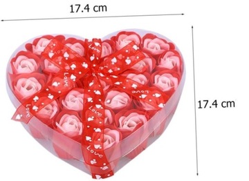 Мыло «Роза» Мыло для ванны «Цветок» Роза с ароматом масла ко Дню святого Валентина