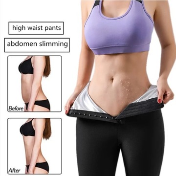 Sauna Leggings for Women Sweat Pants High Waist Co