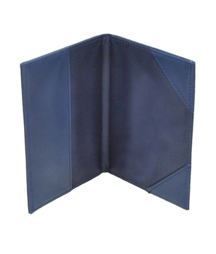 ЧЕХОЛ ДЛЯ ДОКУМЕНТОВ НА ПАСПОРТ ТЕМНО-СИНИЙ