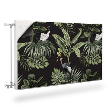 OSŁONA MAGNETYCZNA Liście Tropikalne Ptaki 90x60