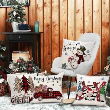 Рождественский набор украшений для наволочек