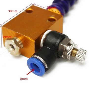 Охлаждение сегментированных труб с ЧПУ масляным туманом