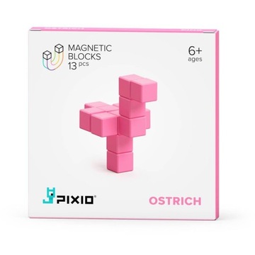 МАГНИТНЫЕ БЛОКИ PIXIO ONE PINK STRICH 13 ШТ.