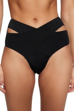 TRENDYOL Dół od bikini czarny 36 P7B34