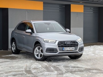 Audi Q5 II SUV 2.0 TDI 163KM 2018 Audi Q5 Ledy Navi Kamera Tempomat Alu Serwis Gwarancja 2.0 Diesel 163KM, zdjęcie 2
