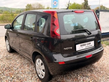 Nissan Note I Mikrovan 1.4 i 16V 88KM 2009 Nissan Note Nissan Note Polski salon 11 lat w jednych rekach Benzyna, zdjęcie 4