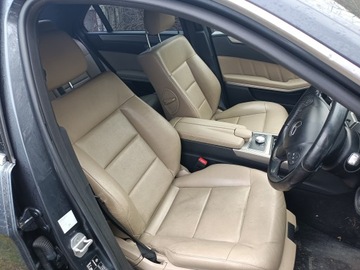 MERCEDES E KLASA SEDAN W212 2013r FOTELE KANAPA SRODEK