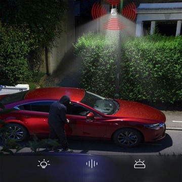 2szt KAMERA SOLARNA ZEWNĘTRZNA OBROTOWA IP WIFI HD