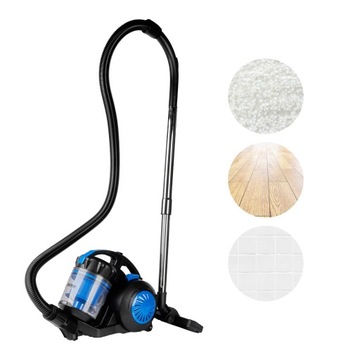 Пылесос без мешка-циклона ЛЕГКИЙ МОЩНЫЙ TURBO POWER 4000 Вт HEPA Kraft&Dele