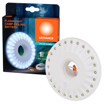 Lampa kempingowa 1,2 W 6500K FLASHLIGHT CEILING BATTERY COMPACT LEDVANCE