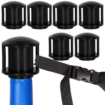 GRZYBEK GRZYBKI DO TRAMPOLIN TRAMPOLINY MOCOWANIA SIATKI WEWNĘRZNEJ SŁUPEK