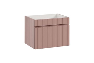 Szafka łazienkowa wisząca 60cm kolor róż szuflada