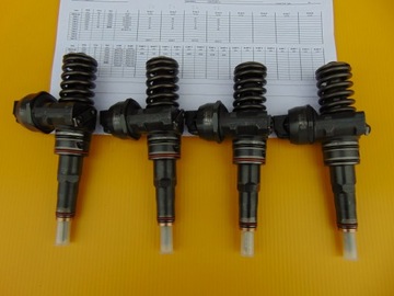 Форсунки 1.9TDI 130км 038130073BA, 0414720216 AWX, AVF, ASZ