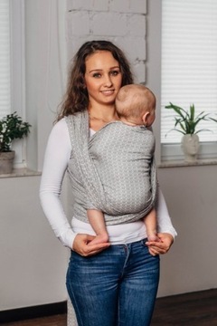 Chusta tkana LennyLamb - LittleLove Larvikit 3.6 m