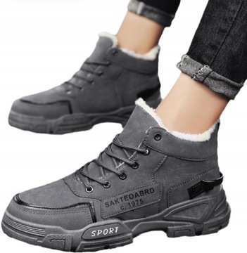 MĘSKIE BUTY ZIMOWE MARTIN SKÓRZANE R.39-44 Najlepsza Jakość