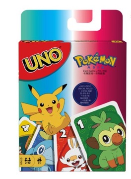 КАРТОЧНАЯ ИГРА UNO CARDS POKEMON FAMILY 112 КАРТ