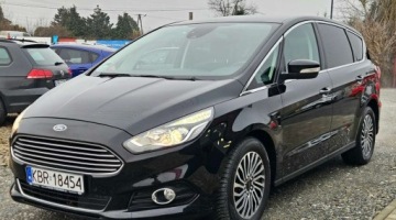 Ford S-Max II Van 2.0 TDCi 150KM 2018 Ford S-Max Serwisowany,Automat,2018 rok,Zarejestrowany 2.0 Diesel 150KM, zdjęcie 18