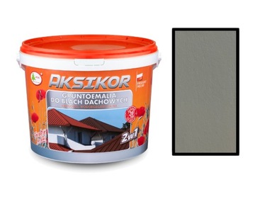 FARBA AKSIKOR NA DACH POPIELATY RAL7037 5 L
