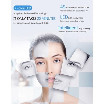 Maska Led 7 Maska Fotonowa Led Lekka