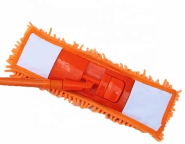 ПЛОСКАЯ ШВАБРА С ТЕЛЕСКОПИЧЕСКОЙ РУЧКОЙ И КРЫШКОЙ ИЗ МИКРОФИБРЫ