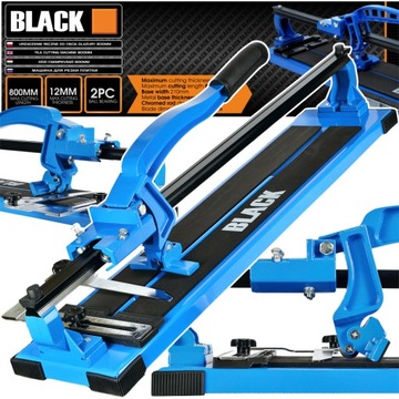 PRZECINARKA MASZYNKA DO CIĘCIA GLAZURY PŁYTEK 800MM 80CM 800mm BLACK