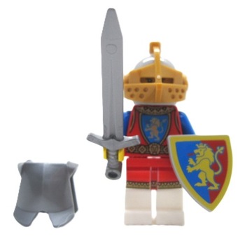 LEGO Castle rycerz Herbu Lew KRÓL