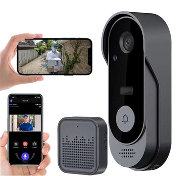 BEZPRZEWODOWY DZWONEK DO DRZWI, DZWONEK DO DRZWI WIDEO, NOKTOWIZOR, IP65