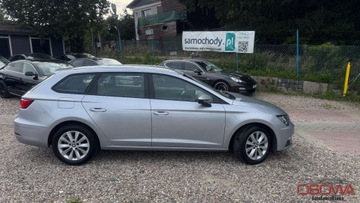 Seat Leon III ST Facelifting 1.6 TDI 115KM 2017 Seat Leon 1.6 tdi radar Navi kamera ledy full serwis 1 wl jak nowy 1.rok g, zdjęcie 8