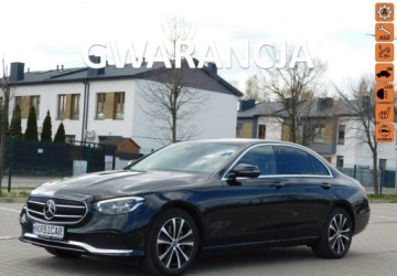 Mercedes Klasa E W213 2021 Mercedes-Benz Klasa E z Gwarancja Bezwypadkowy Model 2022r 2.0 211KM