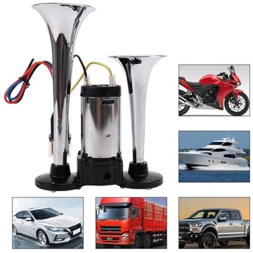 ДВОЙНАЯ ТРУБА 12В 600ДБ, КОМПЛЕКТ ГРУПП ДЛЯ МОТОЦИКЛОВ, АВТОМОБИЛЕЙ